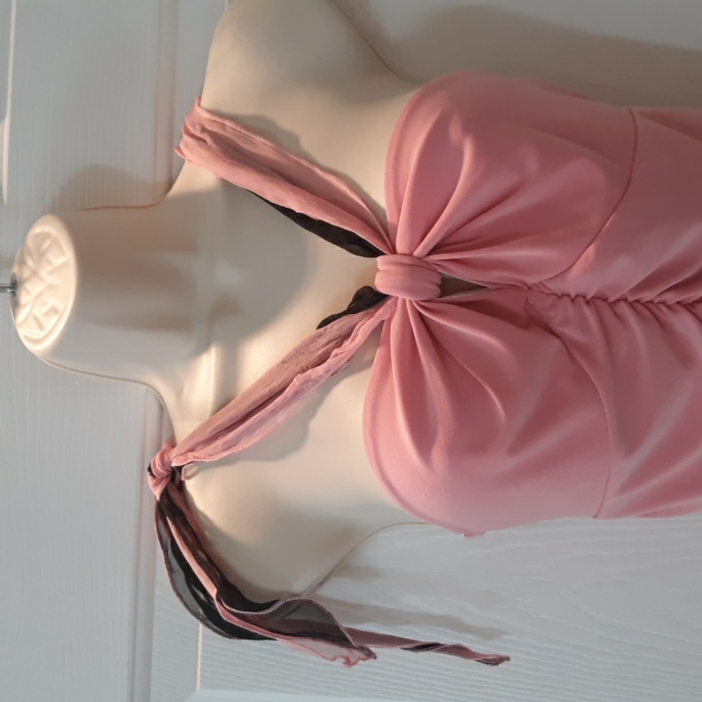 Y2k BEBE baby pink top - Picture 2 of 6